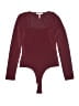 BCBGeneration Burgundy Bodysuit Size S - photo 1