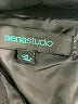 Siena Studio Solid Black Casual Dress Size 14 - photo 7