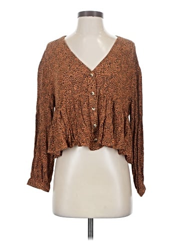 Billabong 3/4 Sleeve Blouse (view 1)
