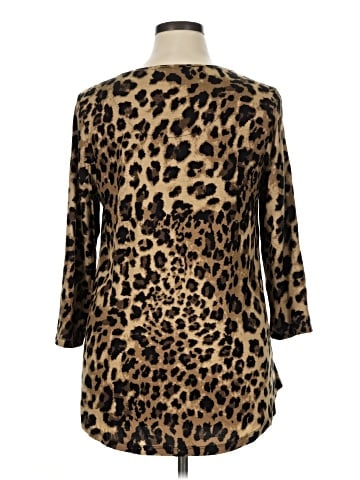 JM Collection 3/4 Sleeve Blouse (view 2)