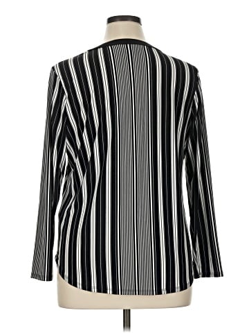 JM Collection Long Sleeve Blouse (view 2)
