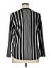 JM Collection Stripes Black Long Sleeve Blouse Size 0X - photo 2