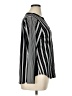 JM Collection Stripes Black Long Sleeve Blouse Size 0X - photo 4