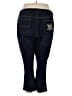eShakti Floral Blue Jeggings Size 3X (estimated) - photo 2