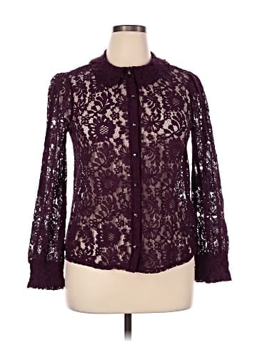 Cable & Gauge Long Sleeve Blouse (view 1)