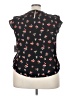 LC Lauren Conrad 100% Polyester Black Sleeveless Blouse Size XXL - photo 2