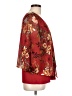 Apt. 9 100% Polyester Burgundy 3/4 Sleeve Blouse Size L - photo 4