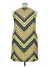Tacera Chevron-herringbone Yellow Casual Dress Size 2X - photo 2
