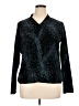 Metrostyle Black Long Sleeve Polo Size XL - photo 1