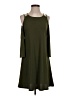 Venus Solid Green Casual Dress Size S - photo 1