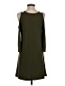 Venus Solid Green Casual Dress Size S - photo 2