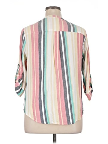 Torrid 3/4 Sleeve T-Shirt (view 2)