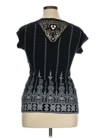 Almost Famous Short Sleeve Blouse (view 2)