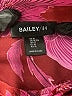 Bailey 44 100% Polyester Floral Burgundy Long Sleeve Blouse Size XL - photo 7