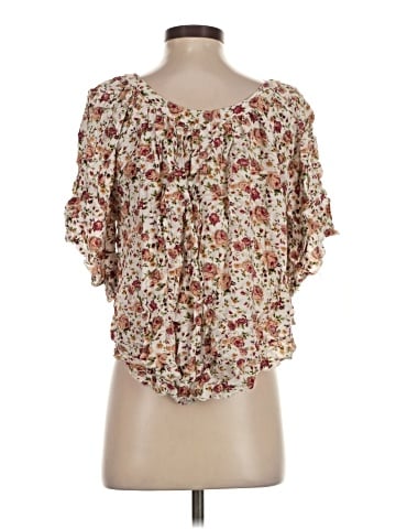 Body Central Short Sleeve Blouse (view 2)