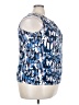 Jones Studio 100% Polyester Blue Sleeveless Blouse Size 2X - photo 4
