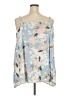 Torrid Floral Multi Color Gray Sleeveless Blouse Size 5X Plus (5) - photo 2
