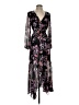 Bar III 100% Polyester Floral Black Cocktail Dress Size XS - photo 1