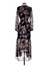 Bar III 100% Polyester Floral Black Cocktail Dress Size XS - photo 2
