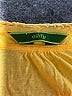 Oilily 100% Modal Yellow Short Sleeve Top Size L - photo 7