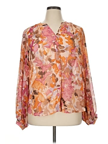 Chico's Long Sleeve Blouse (view 1)