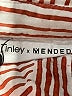 Finley 100% Cotton Stripes Red Long Sleeve Button-Down Shirt Size M - photo 7