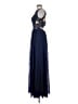 Sherri Hill 100% Polyester Blue Cocktail Dress Size 4 - photo 5