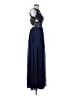 Sherri Hill 100% Polyester Blue Cocktail Dress Size 4 - photo 4