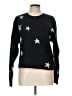 Maeve Stars Black Pullover Sweater Size L - photo 1