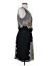 BCBGMAXAZRIA 100% Silk Chevron-herringbone Black Cocktail Dress Size S - photo 4