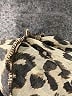 MNG Animal Print Gold Cocktail Dress Size 10 - photo 8