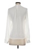 The Limited 100% Polyester Ivory Long Sleeve Blouse Size XS - photo 2