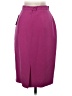 Unbranded 100% Silk Solid Purple Silk Skirt Size 2 (petite) - photo 2