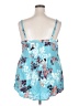 Torrid Blue Sleeveless Blouse Size 2X Plus (2) - photo 2