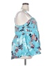 Torrid Blue Sleeveless Blouse Size 2X Plus (2) - photo 4