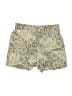 Calvin Klein 100% Polyester Animal Print Gold Shorts Size 4 - photo 1