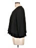 metaphor 100% Polyester Black 3/4 Sleeve Top Size L - photo 5