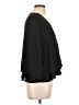 metaphor 100% Polyester Black 3/4 Sleeve Top Size L - photo 4