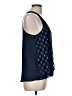Astr 100% Polyester Blue Sleeveless Blouse Size M - photo 4