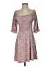WAYF Paisley Purple Cocktail Dress Size S - photo 1