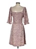 WAYF Paisley Purple Cocktail Dress Size S - photo 2