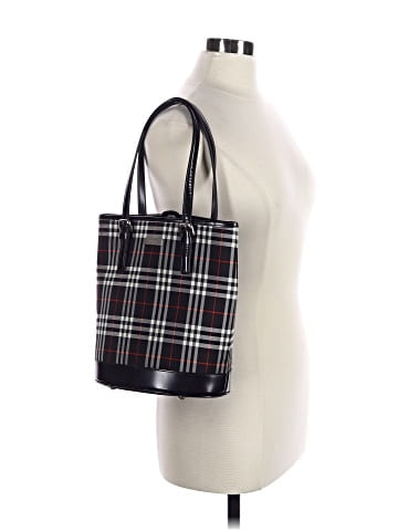 Burberry Blue Label Vintage Nova Check Bucket Bag (view 2)