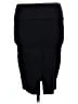 Rainbow Solid Black Casual Skirt Size L - photo 2