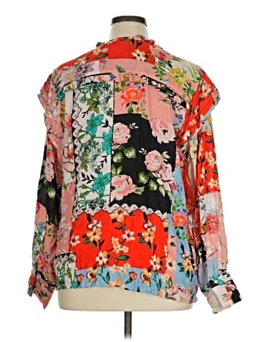 Tolani 3/4 Sleeve Blouse (view 2)