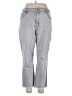 Ann Taylor LOFT Chevron-herringbone Gray Jeans Size 33 waist - photo 1