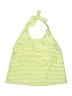 L.L.Bean Stripes Green Swimsuit Top Size 16 - photo 1
