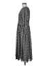Ann Taylor 100% Polyester Gray Casual Dress Size 8 - photo 5
