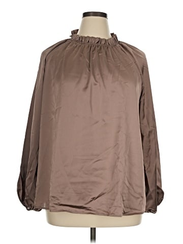 Renee C. Long Sleeve Blouse (view 1)