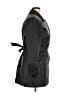 Bagatelle 100% Leather Black Trenchcoat Size 16 - photo 4