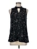 Ellen Tracy Black Sleeveless Blouse Size M - photo 1